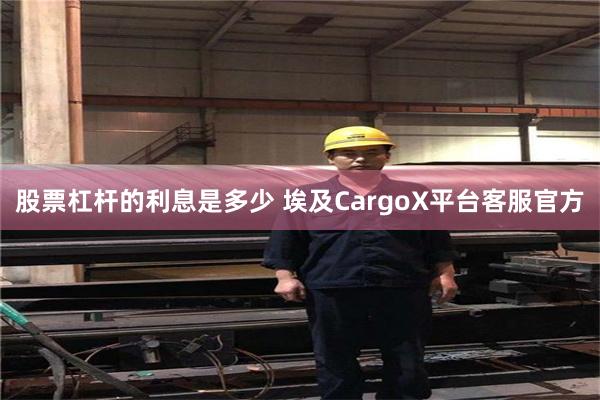股票杠杆的利息是多少 埃及CargoX平台客服官方
