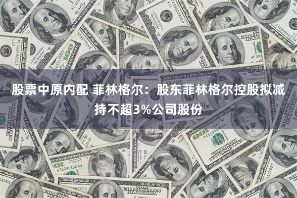 股票中原内配 菲林格尔：股东菲林格尔控股拟减持不超3%公司股份