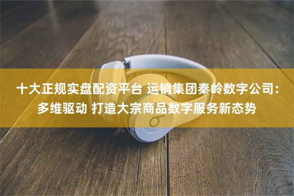 十大正规实盘配资平台 运销集团秦岭数字公司：多维驱动 打造大宗商品数字服务新态势
